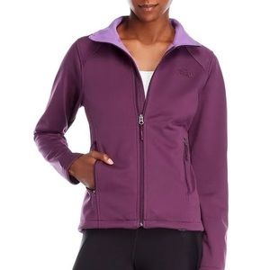 North Face Purple Canyonwall Soft Shell Windwall Jacket -Good condition. Size XS